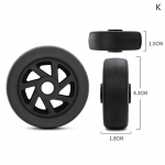 Pagasirataste vahetuskohver rataste veeremiseks Vastupidav vaikne rihmaparandust&ouml;&ouml;riistad Reisitarvikud