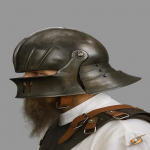 Mustaks T&ouml;&ouml;deldu Sallet Kiiver Visiiriga Keskaegne Gooti Soomuse Koopia 15. Sajandi R&uuml;&uuml;tli Kiiver Halloweeni Kingitus Parim Kingitus Talle