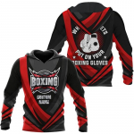 Muay Thai graafiline kapuuts Meeste r&otilde;ivad 3D poks KO Prindi Spordir&otilde;ivad Uued kapuutsiga Naiste Harajuku Mood Y2k Pullover Pusa S