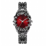 AOCASDIY Y2K Deemonik&uuml;&uuml;s Kvartsikell Meestele Moodne Keskaegne Vana Unikaalne Loominguline Meeste Kellad punane