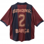 Nike FC Barcelona x Cactus Jack Retro 2000/01 Koduskeleti S&auml;rk Punane/Sinine Unisex Topid FQCJ-CJ01 M