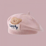 Laste &uuml;hev&auml;rviline kootud m&uuml;ts s&uuml;gis-talv karul&otilde;ng baret armas ja stiilne t&uuml;druk koomiks beebi beanie m&uuml;ts