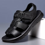 Uued moodsad ja kvaliteetsed meeste pealiskihist veisenahast Rooma rannajalatsid Suvised meeste hingavad ja libisemiskindlad v&auml;lissandaalid 47