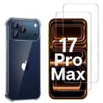 Coque antichoc pour iPhone 17 PRO MAX et 2 Verres Tremp&eacute; Film Protection Ecran Phonillico&reg;