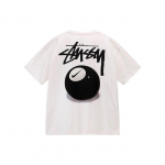 Nike X Stussy 8 palli T-s&auml;rk (Aasia suuruse m&auml;&auml;ramine) Valged Unisex Topid DO9323-100 S
