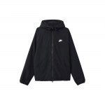 Nike Windrunner &Uuml;hev&auml;rviline Kapuutsiga T&otilde;mblukuga Vabaaja Jakk Meeste Jakk Must FB8619-010 S