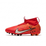 Nike Zoom Mercurial Superfly 9 Academy MDS AG GS Dream Speed - Helepunane Laste tossud Punane Ere-mandariin Must FJ0352-600 32