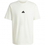 adidas City Escape Graafilise tr&uuml;kiga T-s&auml;rk Off White Meestele Streetwear IW2686 XXL