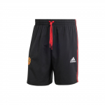 Adidas Manchester United DNA l&uuml;hikesed p&uuml;ksid Kolme triibuga v&auml;rviplokiga vabaaja l&uuml;hikesed p&uuml;ksid Meeste l&uuml;hikesed p&uuml;ksid Must IA8518 S