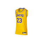 Nike Laste Korvpallivorm Kiiresti kuivav Spordis&auml;rk Los Angeles Lakers Kollane Laste vorm AA4326-728 XL