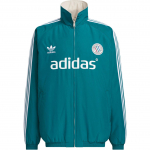 Adidas Originals Adcrev FW24 Pad TT Retro Soe Kahepoolne Triibuline L&otilde;tv Pikkade Varrukatega Puuvillane Jakk Meeste Jakk Heritage-Blue JL8354 2XL