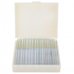 DW‑25 25 tk Loomade Slaidid Mikroskoobi Prooviklaasid Proovid Teadushariduseks
