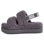 UGG Oh Fluffita Kangast Mugavad Lihtsad Sandaalid Naiste sandaalid Hall 1120876-SHA 40