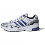 Adidas Spiritain 2.0 PU-kangast S&uuml;nteetiline nahk Mugavad Mitmek&uuml;lgsed Madalad Isa tossud Unisex Tossud Sinine Must H&otilde;bedane JI2835 42⅔