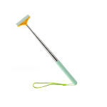 Auto tahavaatepeegli puhasti Puhastust&ouml;&ouml;riist Autoklaasi udu eemaldaja Kaabits Tarvikud K&auml;epide Teleskoopiline Akna Puhastushari fluorestseeruv roheline v&auml;rv