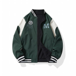 Ameerika pesapalli kampsun meeste kevad-s&uuml;gis v&auml;rvide sobitamine kena jakk jakk meeste kevad &otilde;huke top 4XL roheline