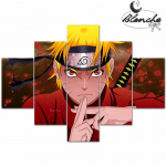 Jaapani anime Naruto 5 t&uuml;kki plakatil&otilde;uendi maalimine Naruto stseen N&auml;o seinakunst Moodne tr&uuml;kis f&auml;nnidele Elutoa kodukaunistus 40x60cm*2 40x80cm*2 40x100cm*1