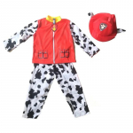 Anime Koerapatrull Laste T-s&auml;rgid P&uuml;ksid Seljakott M&uuml;ts Marshall Chase Skye Zuma Rubble Laste Patrullivormid Halloweeni Cosplay Kost&uuml;&uuml;m as the picture-M-130
