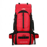 Custom Outdoor Camping Folding Hiking backpack Portable Lightweight Backpack print photo Large Capacity Waterproof Backpack One Size punane