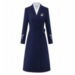 Toluoman Women's Professional Wool Blend Winter Overcoat M