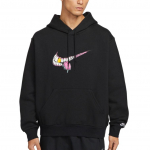 Nike Swoosh Gri Spordikihiline Kapuutsiga Pusa Pikkade Varrukatega Dressipluus Meeste dressipluus HV0250-010 L