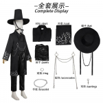 KPOP Jinu Anime Saja Poisid Deemonik&uuml;tt Cosplay Kost&uuml;&uuml;m Halloweeni L&otilde;bu jaoks 110cm