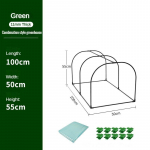 Aianduslik pottidesse istutatud lillede kasvatamise kasvuhoone, vihmakindel isolatsiooniga lillede ruum, majapidamise seemikute kasvatamise varjualune 50*100cm