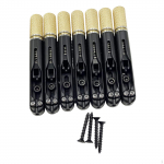 Headless Electric Guitar Bridge Replacement Easy to Install Premium Metal with 4 Screws for 7 String