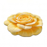 3D Lilleline P&otilde;randamatt Realistlik Liller&otilde;ngas Elutoa Vaip Libisemiskindel Imav Vannitoamatt Vaip Magamistuppa M&auml;ngutuppa K&ouml;&ouml;ki 80cm kollane