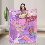 Aristokraadid Marie Kassid Pariis Tekikate Multikas Palus Visketekk Voodi Diivani Kaunistus Pehme Soe Voodikatted Hingav 30x40in white