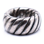 Perle de verre - Viceroy - VMM0037-00 - Argent&eacute; - 1 Cm - Bijoux Femme h&otilde;be