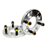 Durax lai rattapoldi vahet&uuml;kk, 0,6 tolli (15 mm), PCD100, 4H, M12 x P1.5, Komplekt 2 tk (H&otilde;bedane) [B08A2] Thickness 15mm h&otilde;be