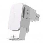 8-kontaktiline PCIe GPU toiteadapter 90-kraadise nurga all oleva pistikuga toiteadapteripea toiteliidesed juhtpea lauaarvutite graafika jaoks