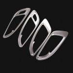 My good car Car Styling Cover Protect Stick Trim Door Inner Built Handle Bowl 4pcs For Chevrolet Equinox 2017 2018 h&otilde;be