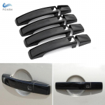 For Land Rover Range Rover Sport Discovery 4 LR4 Freelander 2 Glossy Black with smart key hole Exterior Door Handle Cover
