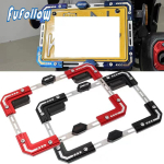 For Honda PCX 125 150 160 Adv 150 160 350 ADV150 adv350 -2023 Motorcycle License Plate Number License Frame Holder PCX logo Red black
