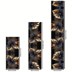 Kvaliteetne jooksumatt Pikk vaip Esiku vaip K&ouml;&ouml;gi vaip Hotelli p&otilde;randamatt Elutoa vaip Magamistoa vaip Kodu kaunistus 40X120CM (1.3X3.9FT black