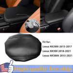 Must keskmine kattekonsooli k&auml;etoe nahkkate sobib Lexus NX200t NX300h 2015-2017