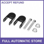 1 Pair m Universal Motorcycle Rear Shock Absorber Riser Height Extension Black