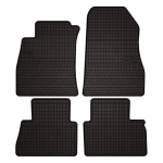 Dywaniki samochodowe gumowe do: Nissan Juke F15 crossover (2010-2017) - czarne, dopasowane