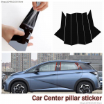 For BYD Dolphin -2025 Sea Lion 7 EV bright black center pillar sticker decorative window and door post BYD Dolphin 6pcs