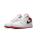 Air Jordan 1 Low Valge Gym Red 553560-118 EU 36.5 valge