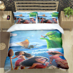 Moodne Prindiga Moana Voodipesukomplekt Vooditarvete Komplekt Tekikoti Komplekt Tekikoti Komplekt Laste S&uuml;nnip&auml;evakingitus 100x135cm-2pcs