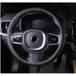 For volvo 2017-2024 s90 xc90 hand-stitched steering wheel cover 2018 XC60 leather hand-stitched steering wheel cover v90 s60 v60 must