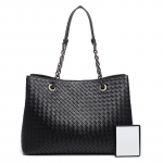 Trendikas uus esimese kihi lambanahast naiste kott naiste &otilde;lakott suure mahutavusega moodne kootud mitmek&uuml;lgne kerge luksus 35cm*15cm*24cm must