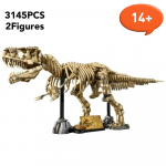 Loominguline 76968 Pargi dinosauruste maailm T-Rexi fossiilid Tyrannosaurus Rexi telliskivid Komplektid Poiss Lapsed J&otilde;ulukingitused