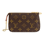 Louis Vuitton Mini Pochette Accessoires pruunid monogrammiga l&otilde;uendiga naiste kotid M58009 Box(Basic Set+Box)