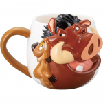 Sun Art pruun 380ml Disney L&otilde;vikuningas kruus, Timon & Pumbaa (SAN3085-3)