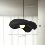 Kaasaegne minimalistlik Wabi-Sabi stiilis rippvalgusti