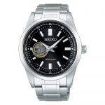 Seiko Selection Meeste Automaatne Mehaaniline Kell (k&auml;sitsi m&auml;hisega), Avatud S&uuml;da Mudel, Must, SCVE053